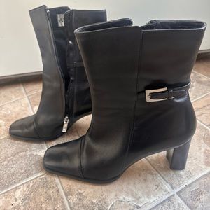 Anne Klein black boots